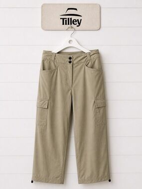 TILLEY – Travel Capri Pants – Size 10